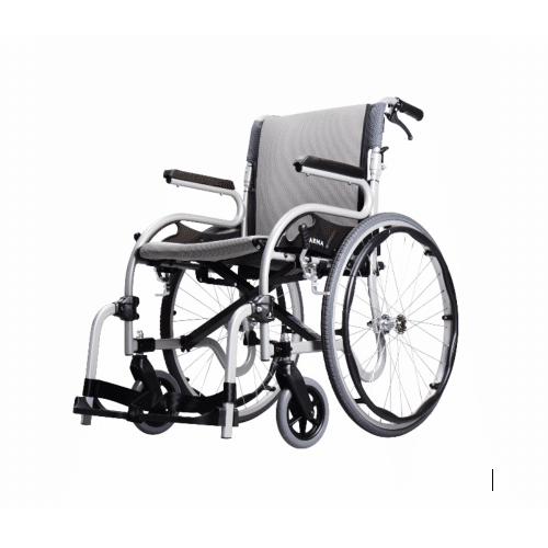 Star 2 Self Propel Wheelchair Silver